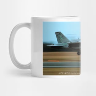 EA-18G Growler Super Hornet FCLP 2 Mug